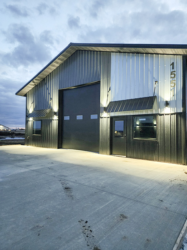 Exterior of the "Hang 10 Hideout" building in Hawley, MN